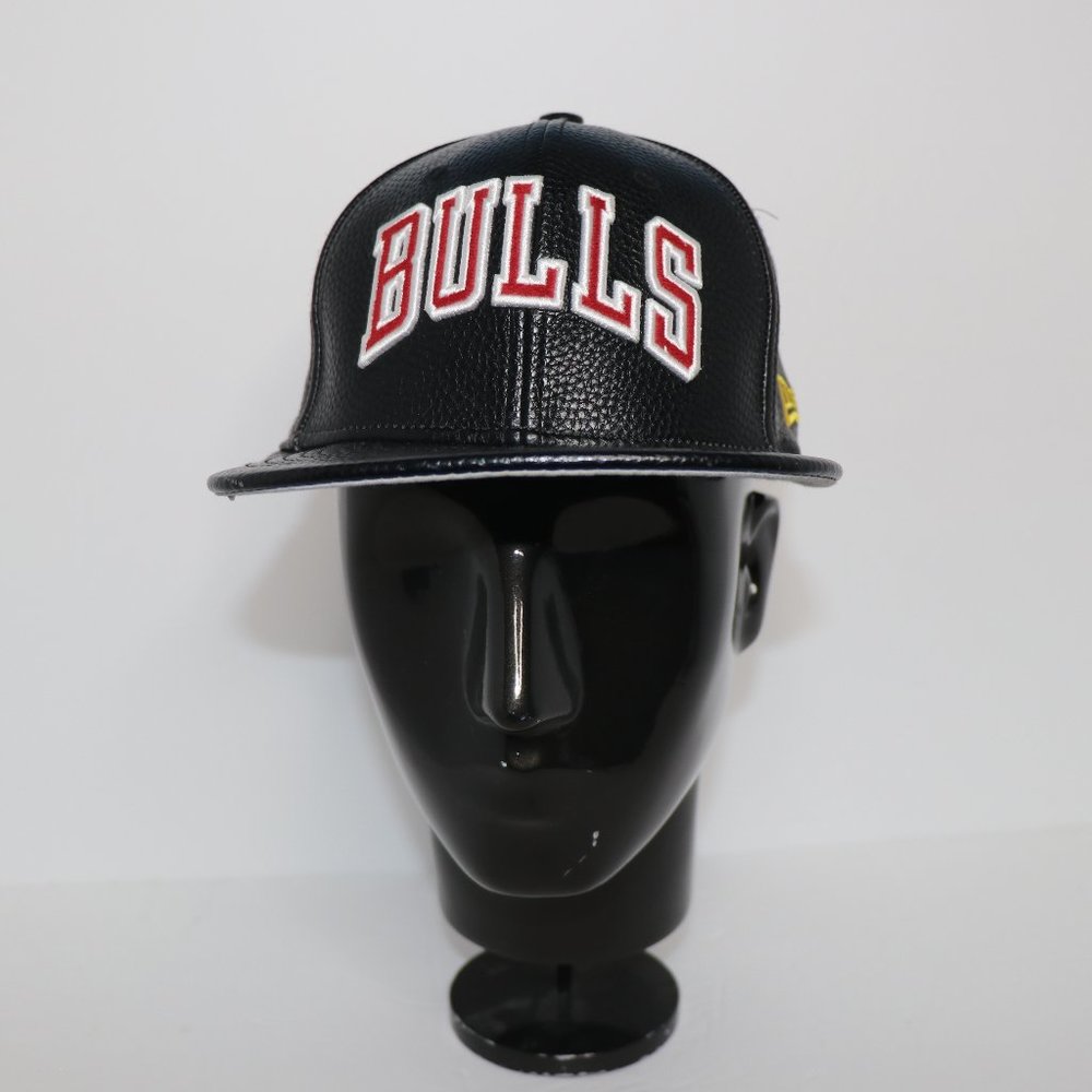 Leather Bulls SnapBack